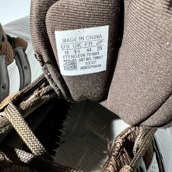 Adidas Men’s Size 10 Brown & White Adiprene SBT Golf Shoes - Picture 8 of 8